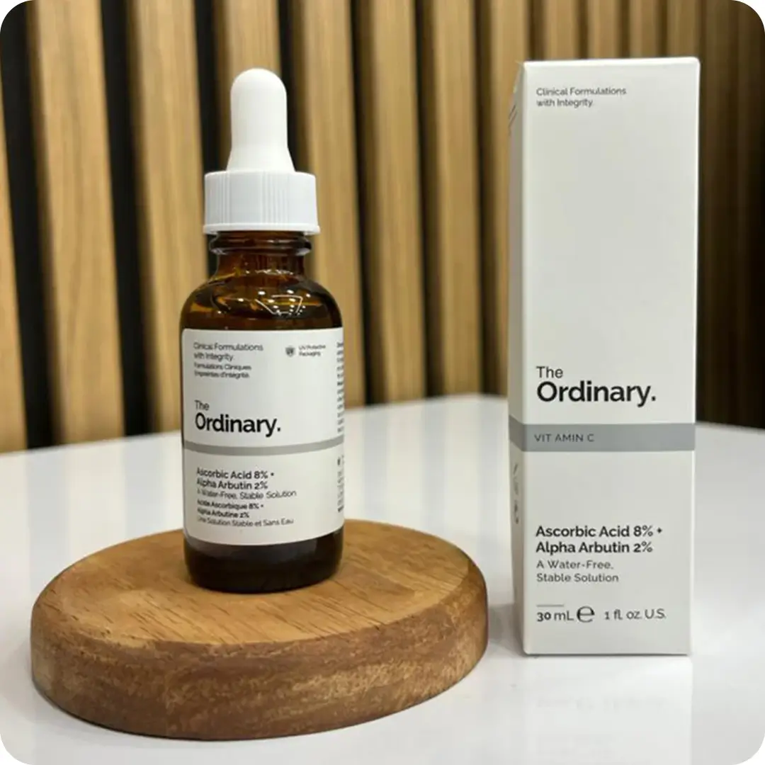 سرم روشن کننده و ضد لک آسکوربیک اسید و آلفا آربوتین اوردینری Ordinary